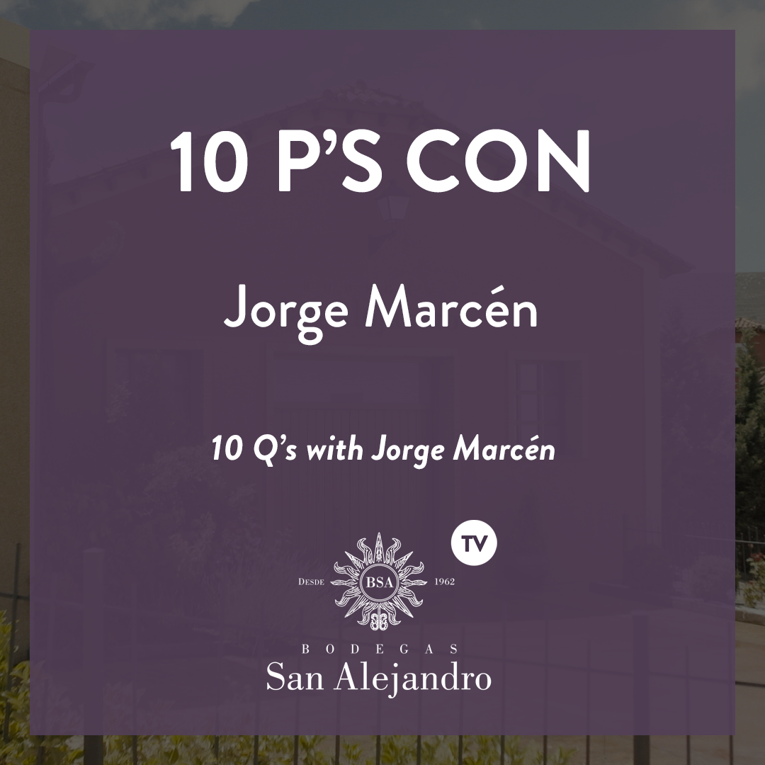 10 Q’s with Jorge Marcén 10 Q’s with Jorge Marcén