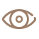 Icono de un ojo para indicar el color del vino en las notas de cata