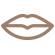 Icono de unos labios para indicar el sabor del vino en las notas de cata